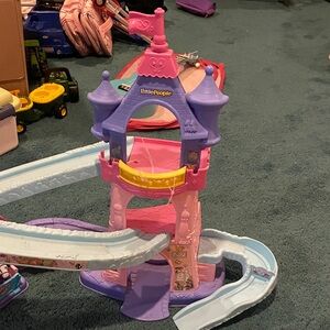 Fisher Price Little People Rare Klip klop Castle Playset